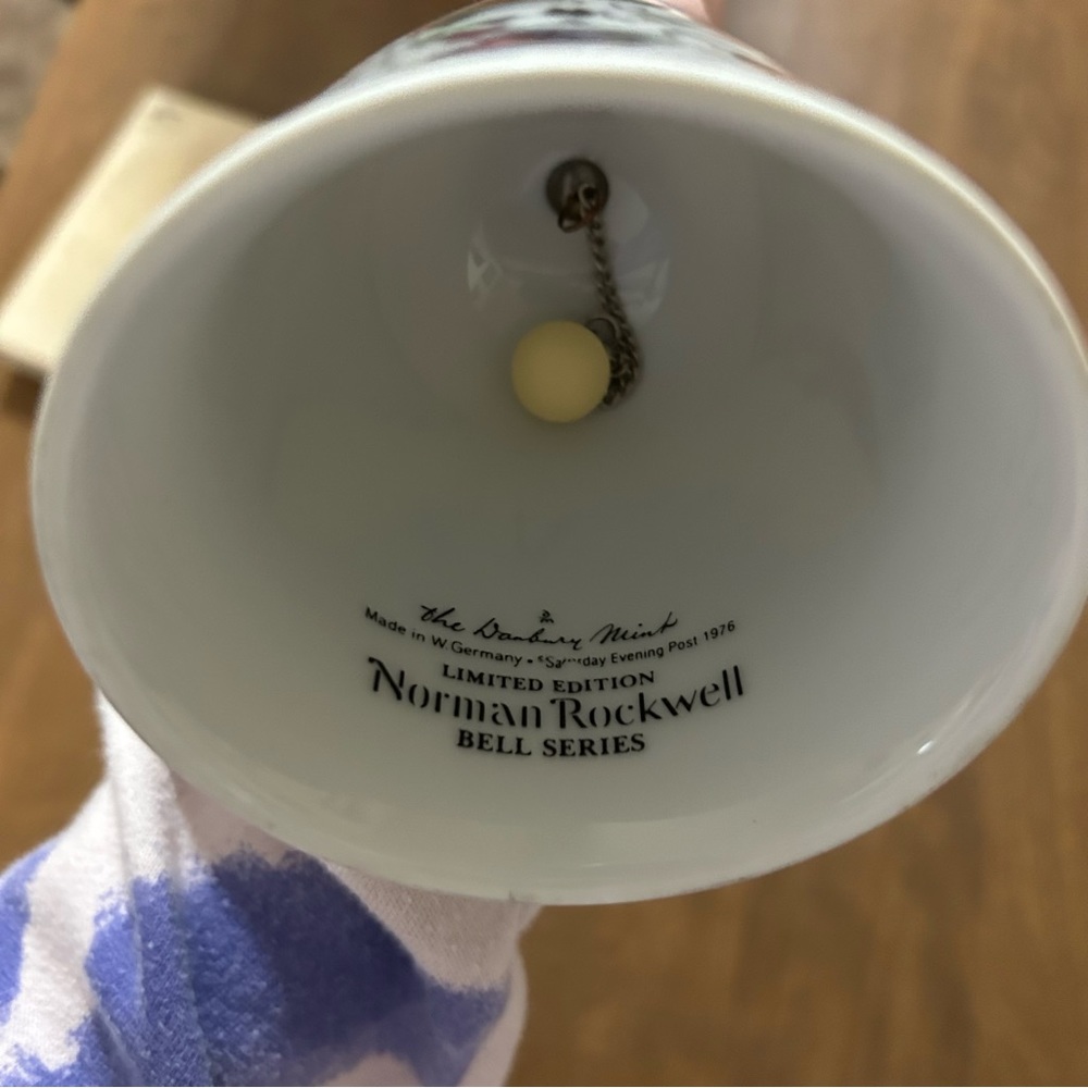 Vintage Norman Rockwell Bell - Picture 3 of 3